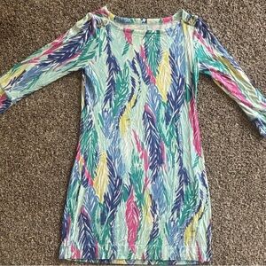 Lilly Pulitzer Sophia Dress UPF50 3/4 Sleeve Small